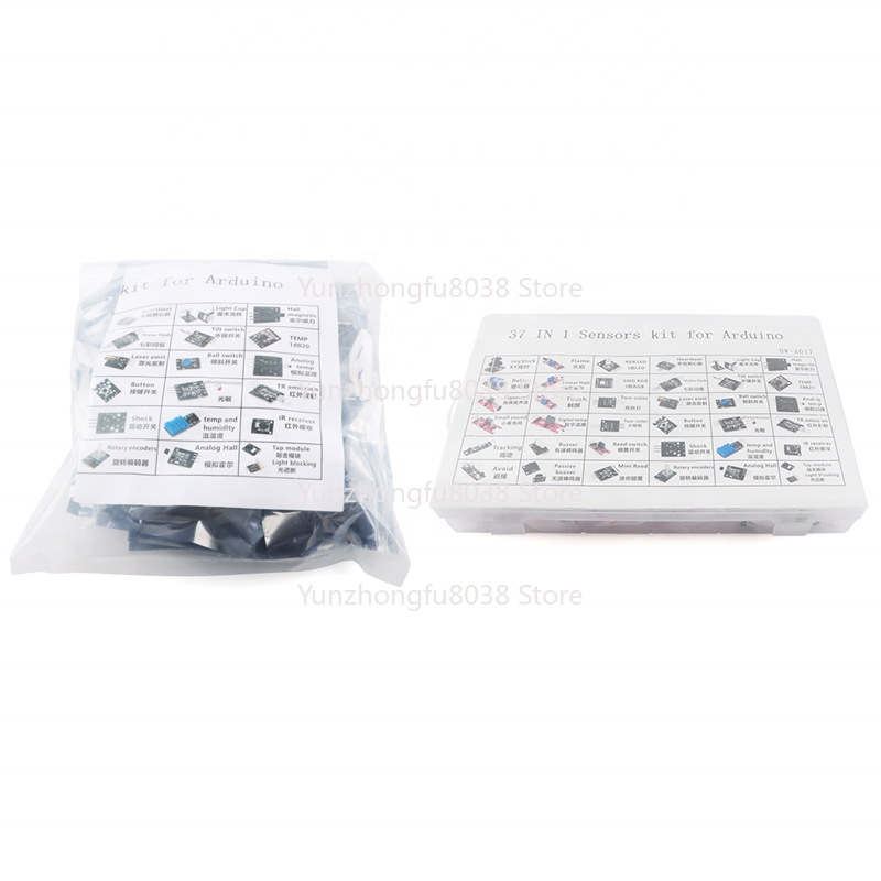 Diy Electronics Projects For Beginners - 37-in-1-Sensor-Kit für Arduino und STM32 DIY-Elektronikprojekte,