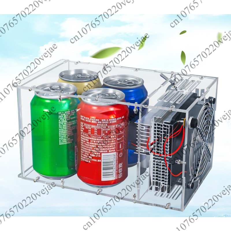 Diy Electronics Supplies - Mini-Kühlschrank DIY Elektronik-Bausatz Halbleiter-Kühlung Stromversorgung Mini-Kühler