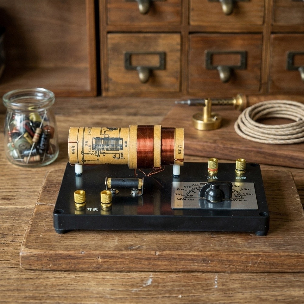 Diy Electronics Projects For Beginners - 1 Set Analog-Empfänger-Bausatz für Kristalldetektor, kein