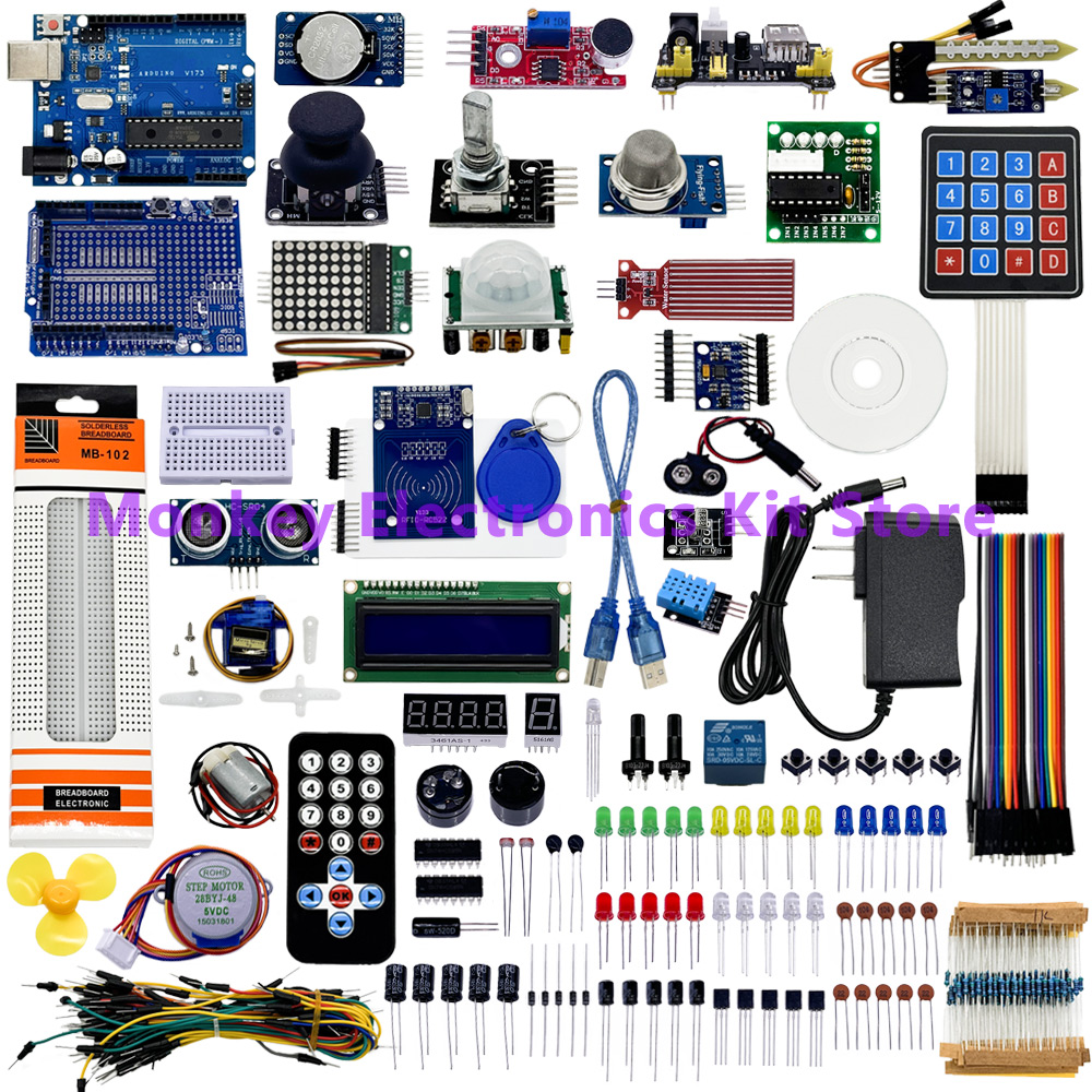 Diy Electronics Projects For Beginners - Das vollständigste Kit für Arduino Uno/R3