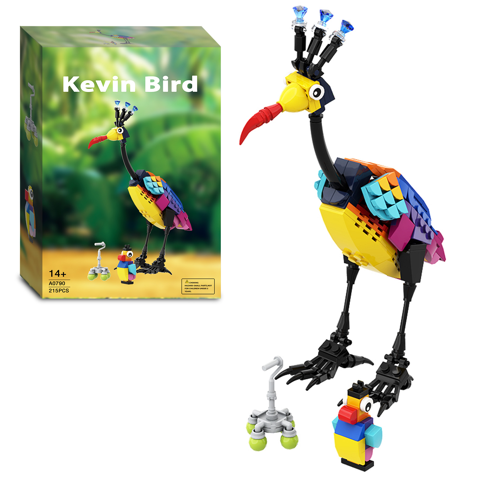 Diy Electronics For Adults - Kevin Bird Bausteine-Set, Spielzeug für Erwachsene,
