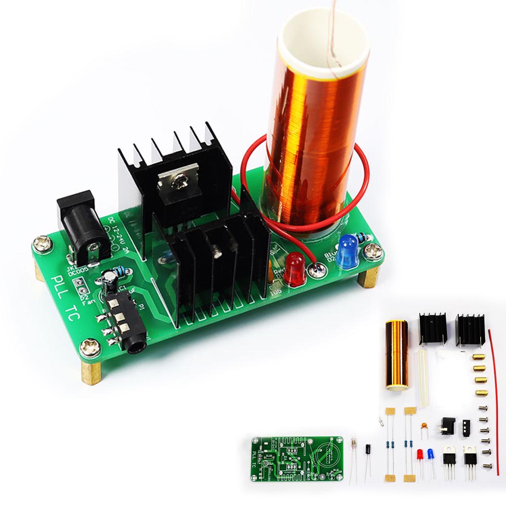 Diy Electronics Soldering Kit - DIY Elektronischer Musikalischer Tesla-Spulen-Bausatz 18V 2A