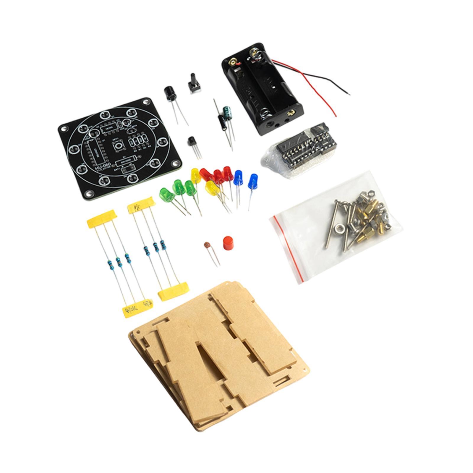 Diy Electronics Projects For Beginners - DIY Elektronisches Glücksrad-Set Ne555 CD4017 Praktisches