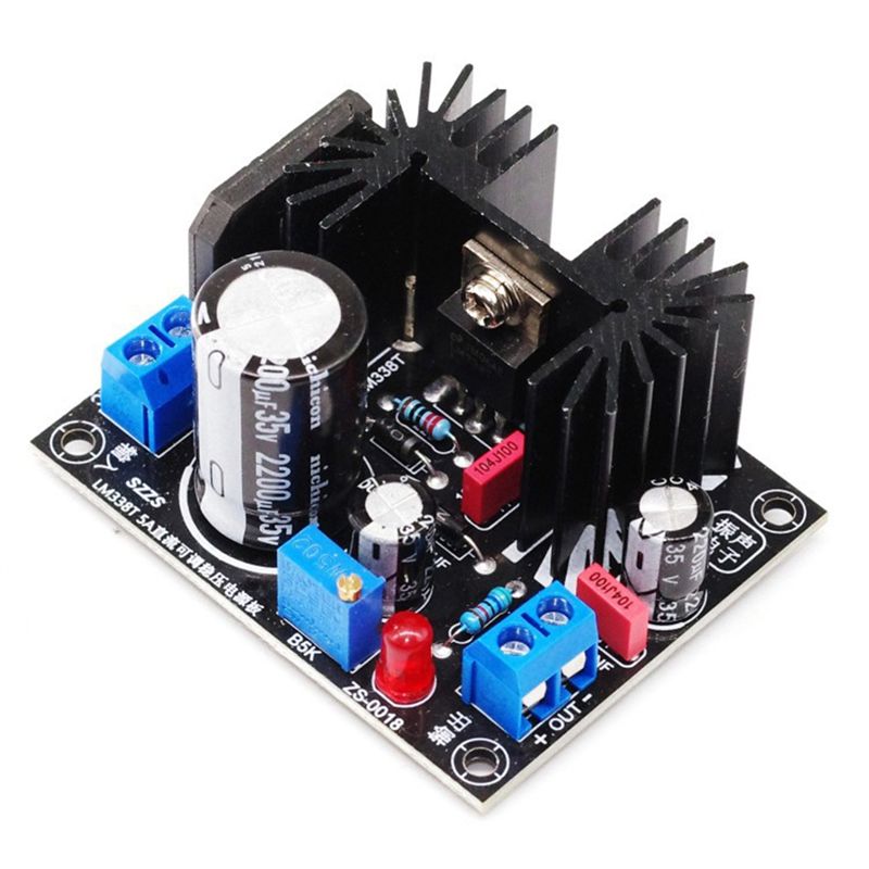 Diy Electronics Supplies - LM338 5A Ausgangsverstellbares Lineares Geregeltes Netzteil-Modul