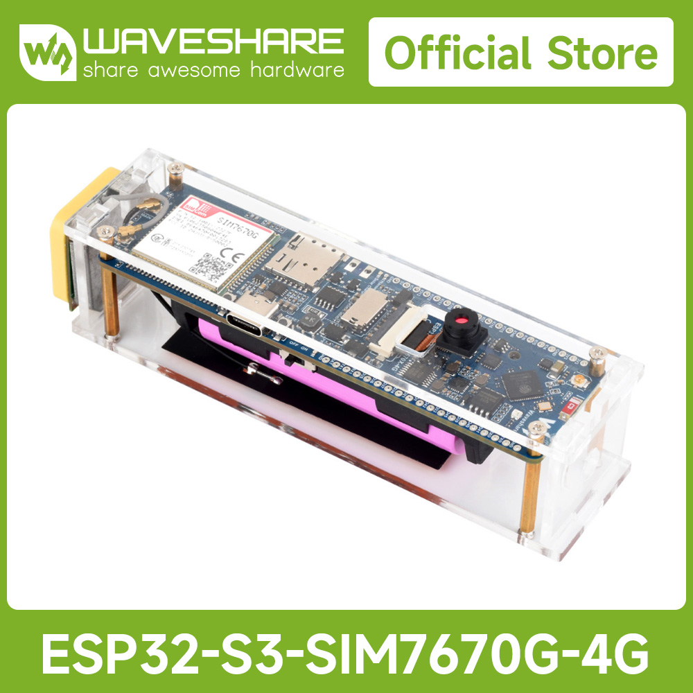 Esp32 Wifi Bluetooth - Waveshare ESP32-S3 SIM7670G 4G-Entwicklungsboard, LTE Cat-1/WiFi/Bluetooth/GNSS-Positionierung,