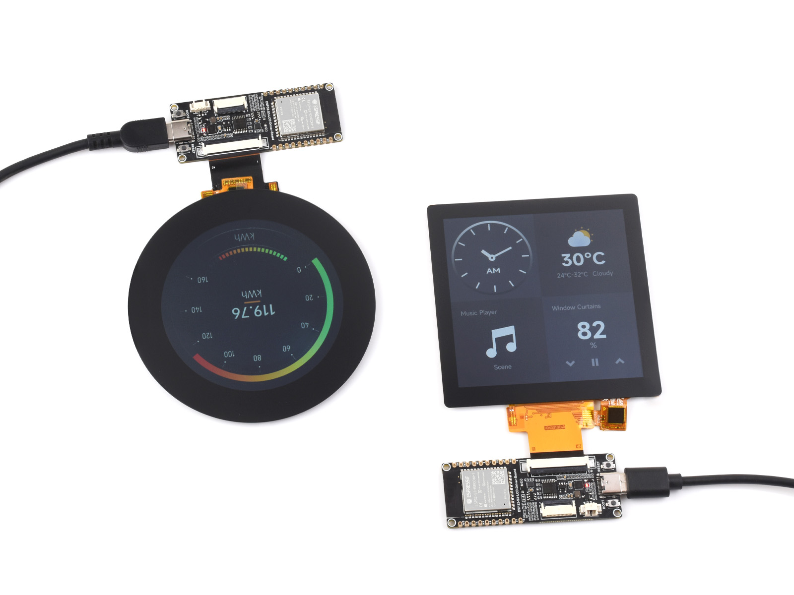 Esp32 Wifi Bluetooth - Waveshare ESP32-S3 RGB-LCD-Treiberplatine, 32-Bit 240 MHz