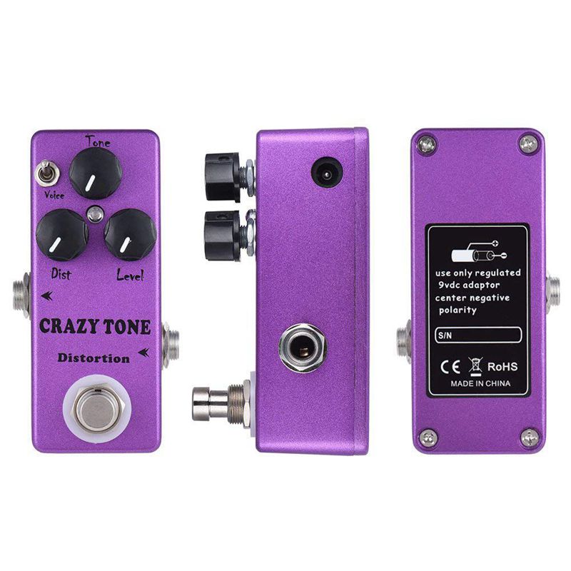 Diy Guitar Electronics - Mosky-Effekt-Prozessoren verrückter Ton MP-50 Aufruhr verzerrung