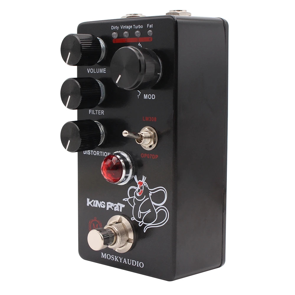 Diy Guitar Electronics - Mosky KING RAT Effektpedal Verzerrung Fuzz