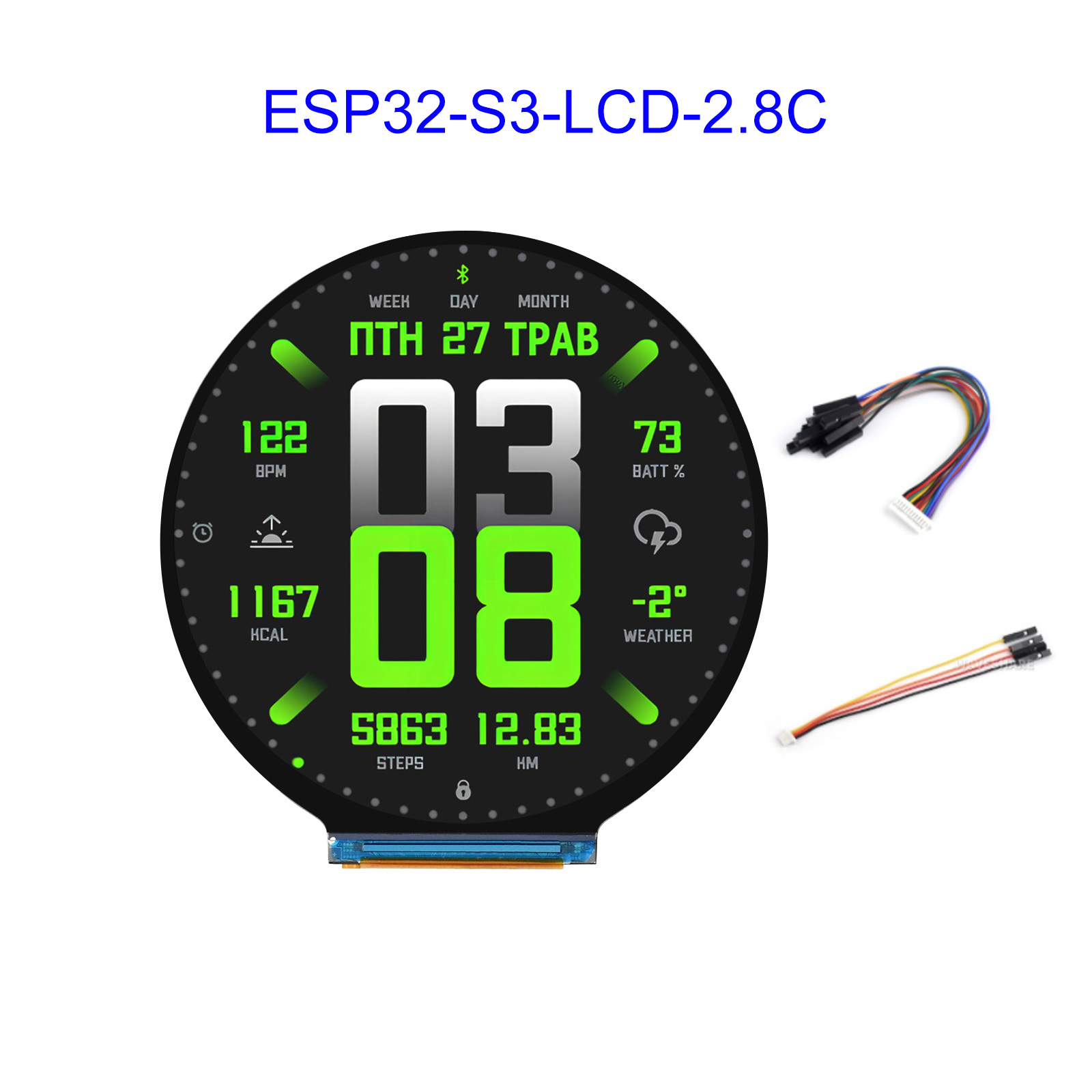 Esp32 Wifi Bluetooth - ESP32 ESP32-S3 2,8-Zoll-Entwicklungsboard mit rundem LCD-Bildschirm