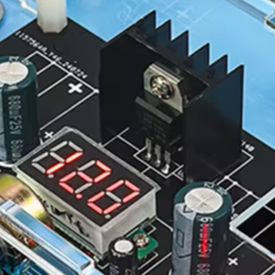 Diy Electronics Supplies - LM317 Spannungsregler-Stromversorgungsplatine Bausatz DIY Einstellbares 1,25-12V