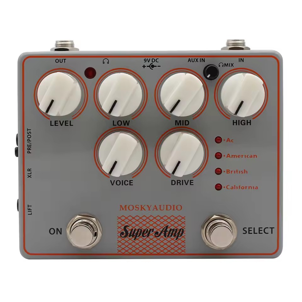 Diy Guitar Electronics - Mosky 4 AMP IN ONE Verstärkerbox