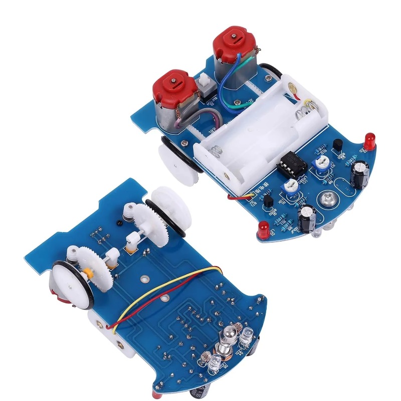 Diy Electronics Projects For Beginners - Lötübungsset für Elektronik-Lernprojekte: Smart Car Lötprojekt-Kit,