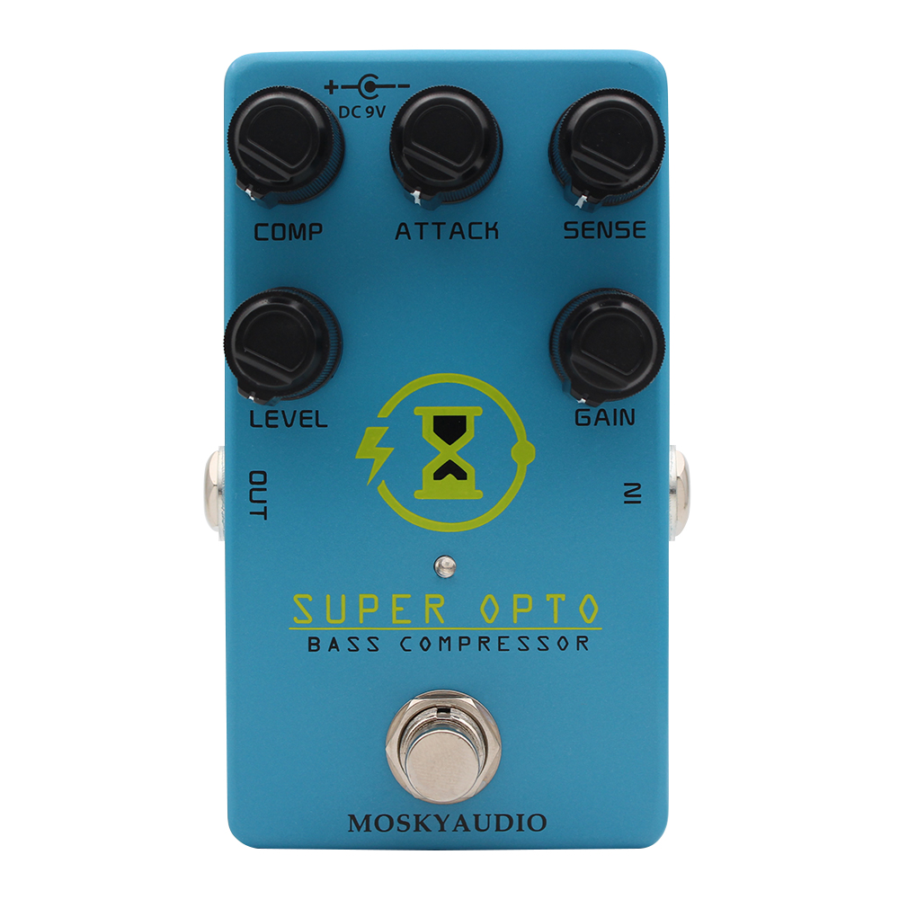 Diy Guitar Electronics - Mosky Super OPTO Bass Optischer Kompressor