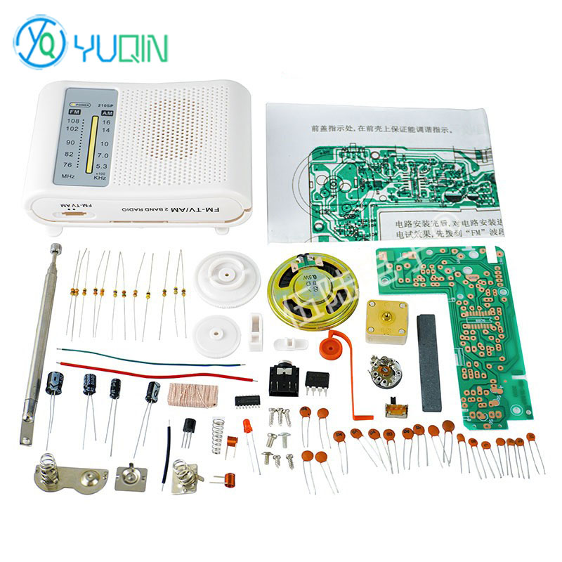 Diy Electronics Projects For Beginners - 210SP AM/FM Radio-Bausatz DIY Elektronisches Lötprojekt