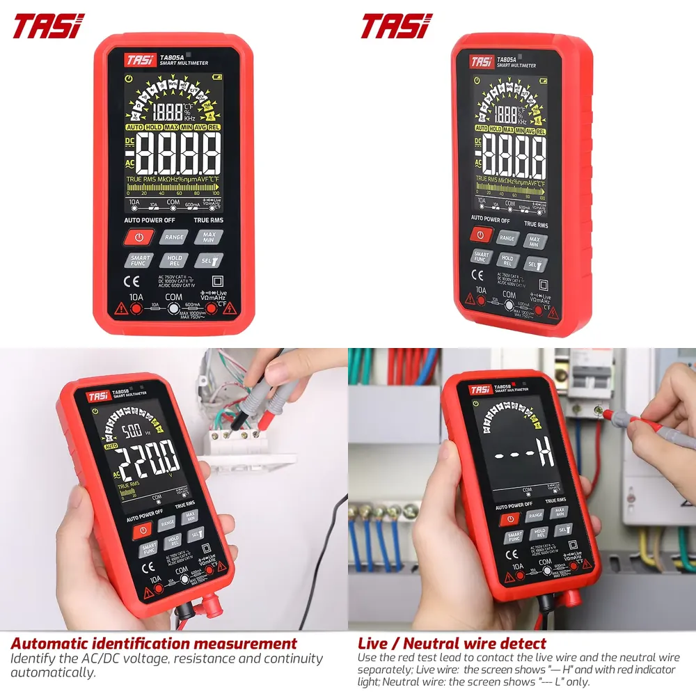 TASI TA805A Intelligentes Digi – Multimeter Digital Bewertung und Preis
