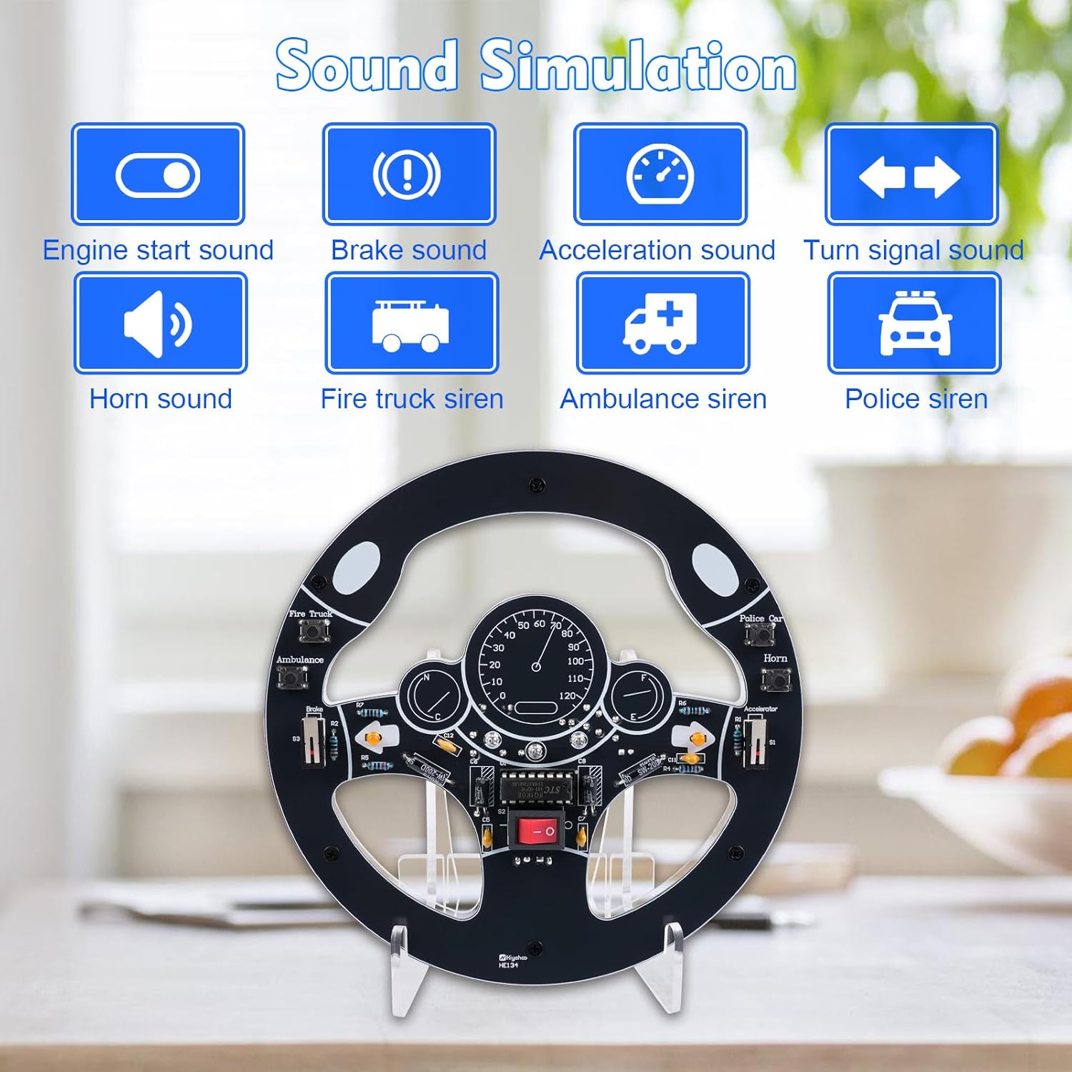 Auto-Lenkrad DIY Lötset Intera – Diy Electronics For Adults Bewertung und Preis