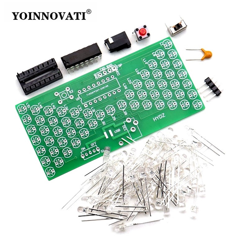 LED-Sanduhr-Lernset - STC-Mikr – Diy Electronics Projects For Beginners Bewertung und Preis