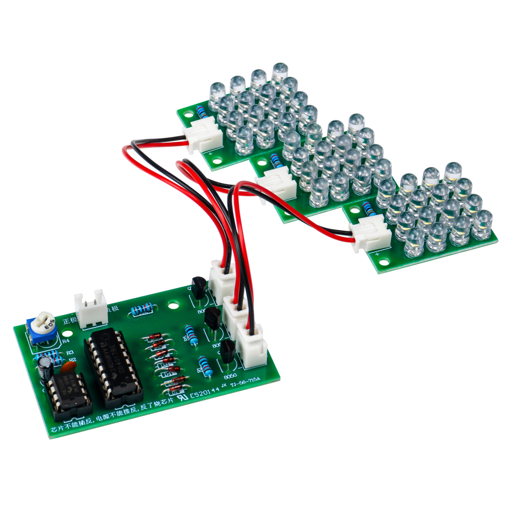 DIY Elektronik Kit LED Dreifar – Pcb Etching Kit Bewertung und Preis