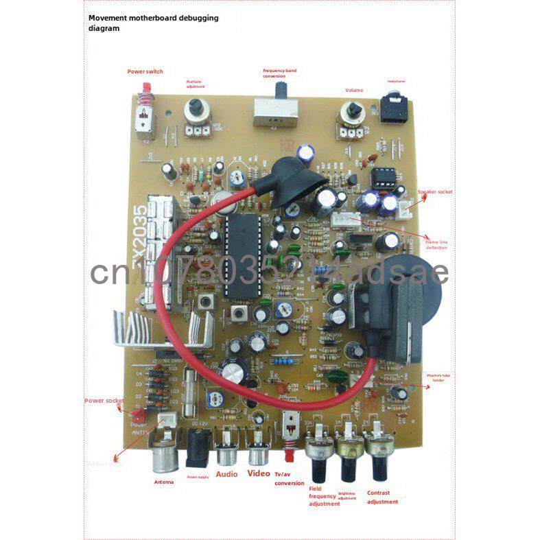 5,5 Zoll Schwarz-Weiß-TV-Mainb – Diy Electronics Soldering Kit Bewertung und Preis