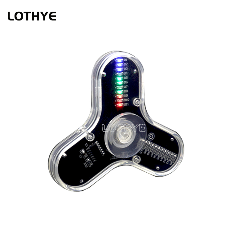 LED Fidget Spinner Herstellung – Diy Electronics Soldering Kit Bewertung und Preis