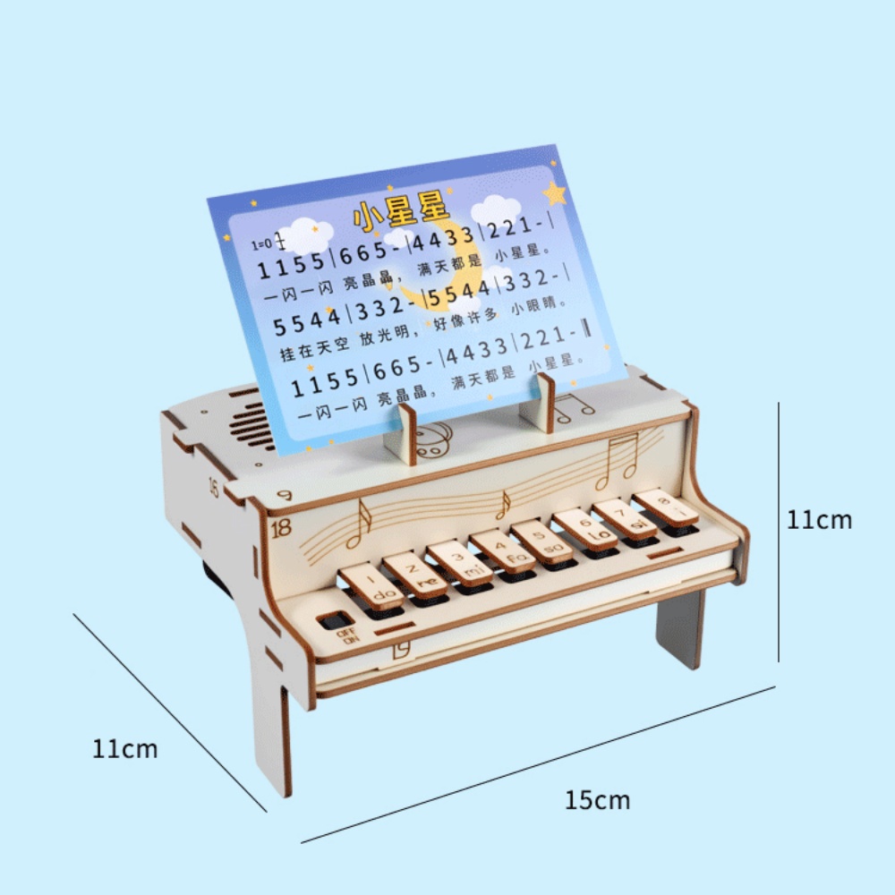 DIY Holz-Elektronisches Klavie – Diy Electronics For Adults Bewertung und Preis