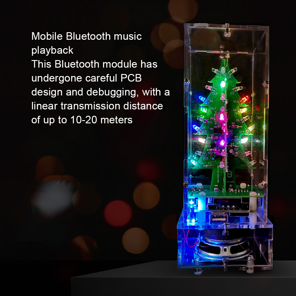 LED bunte Weihnachts baum DIY  – Diy Electronics Soldering Kit Bewertung und Preis